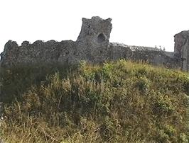 The castle at Castle Acre